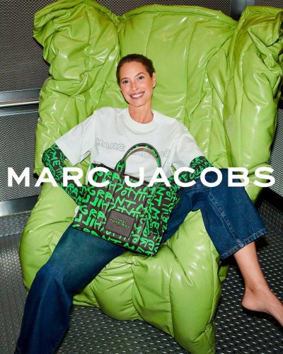 Christy Turlington para Marc Jacobs - Foto: Reprodução/Instagram/@marcjacobs