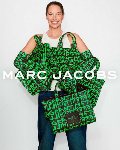 Christy Turlington para Marc Jacobs - Foto: Reprodução/Instagram/@marcjacobs