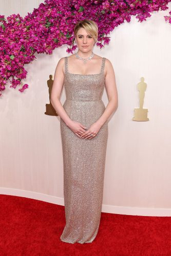 Greta Gerwig veste Gucci - Foto: Divulgação/Gucci