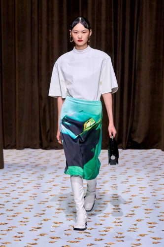 Jil Sander, verão 2025 - Foto: Reprodução/Vogue Runway