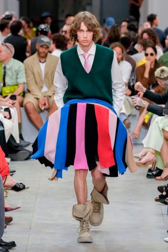 JW Anderson, coleção masculina de verão 2025 e resort 2025 - Foto: Vogue Runway