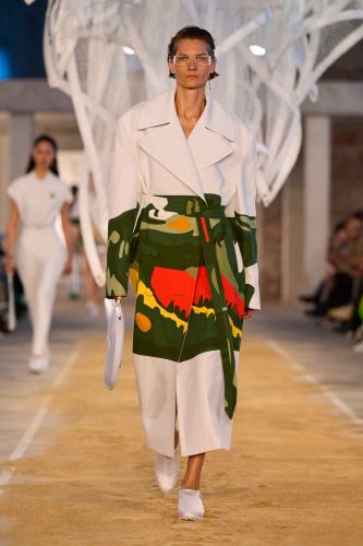 Lacoste, verão 2025 - Foto: Reprodução/Vogue Runway