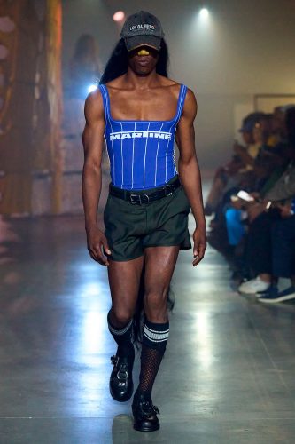 Martine Rose, verão 2025 masculino - Foto: Vogue Runway