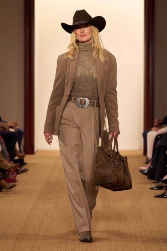 Ralph Lauren, inverno 2024 - Foto: Divulgação