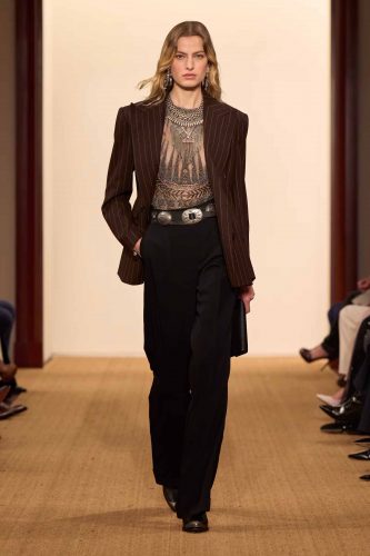 Ralph Lauren, inverno 2024 - Foto: Divulgação