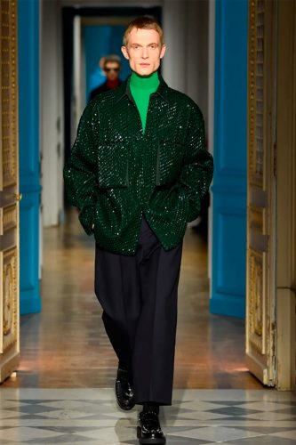 Valentino masculina, inverno 2024 - Foto: WWD