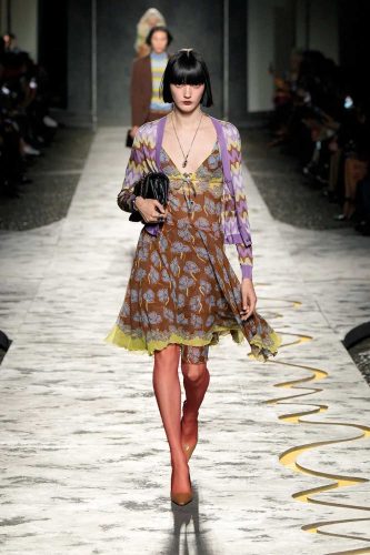 Versace, verão 2025 - Foto: Reprodução/Vogue Runway